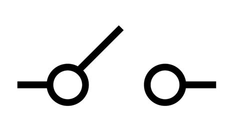 symbol for open switch